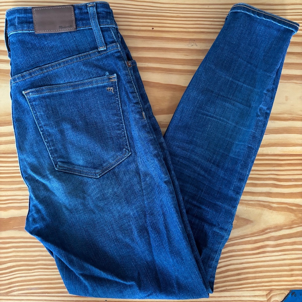 Madewell Curvy High Rise Skinny Jeans size 27